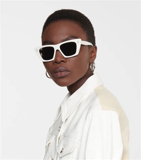 celine kim white sunglasses|are Celine sunglasses polarized.